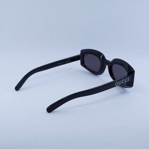 🕶️ New Gucci GG1719S 001 Sunglasses - Black Frame, Grey Lenses - Picture 10 of 11